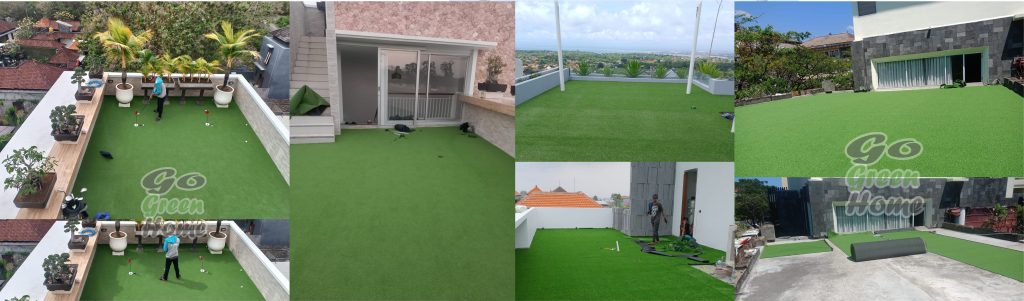 Rumput sintetis Rooftop